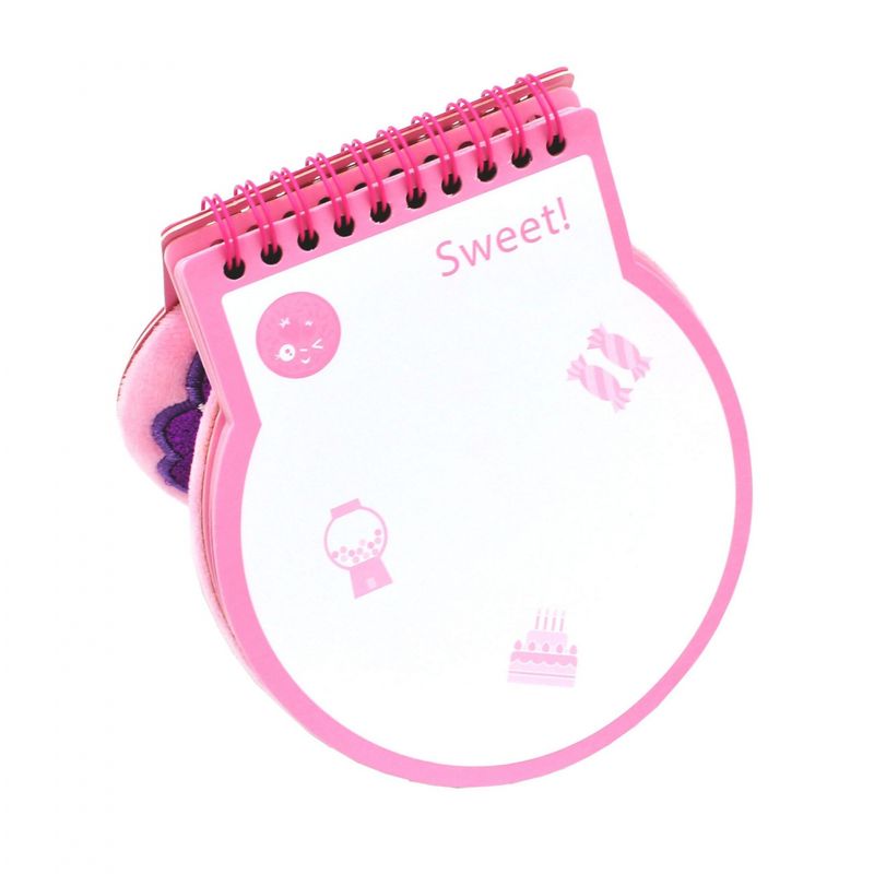 Carti si Birotica - Papetarie - Agende si calendare - Agende si carnete - Carnetel, 3D, Gogoasa mov, 80 pagini - Infinity.ro