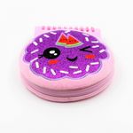 Carti si Birotica - Papetarie - Agende si calendare - Agende si carnete - Carnetel, 3D, Gogoasa mov, 80 pagini - Infinity.ro