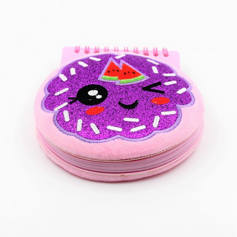 Carti si Birotica - Papetarie - Agende si calendare - Agende si carnete - Carnetel, 3D, Gogoasa mov, 80 pagini - Infinity.ro