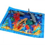 Jucarii, Copii si Bebe - Jucarii si jocuri - Figurine - Set de figurine Deluxebase, jumbo, Sharks, 5 piese - Infinity.ro