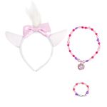 Jucarii, Copii si Bebe - Jucarii si jocuri - Jucarii de rol - Frumusete, bijuterii si accesorii fetite - Set 3 accesorii pentru fete, Cerda, model Aristocats Disney - Infinity.ro