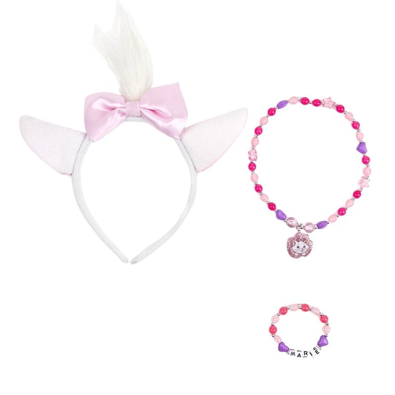 Jucarii, Copii si Bebe - Jucarii si jocuri - Jucarii de rol - Frumusete, bijuterii si accesorii fetite - Set 3 accesorii pentru fete, Cerda, model Aristocats Disney - Infinity.ro