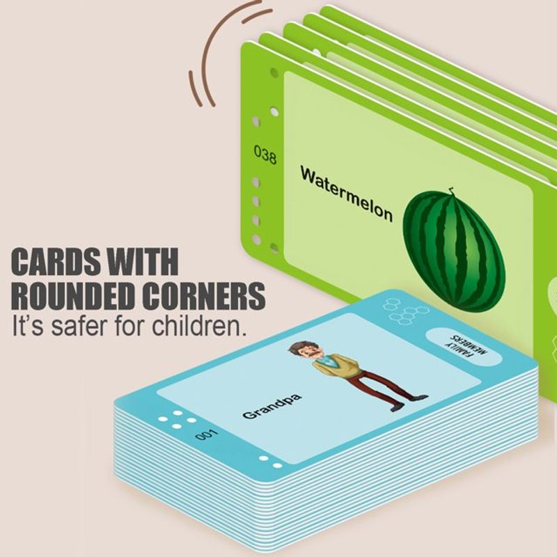 Jucarii, Copii si Bebe - Jucarii si jocuri - Jucarii & jocuri educative - Jucarii interactive - Jucarie educativa Montessori pentru copii, 60 carduri, incarcare MicroUSB, 2 ani+, Girafa galbena, bebeLOGIC™ - Infinity.ro