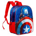 Carti si Birotica - Rechizite - Rucsacuri si genti scolare - Ghiozdan copii Marvel Avengers - Captain America 3D 27 x 31 x 11 cm Rosu 27 x 31 x 11 cm Baieti - Infinity.ro