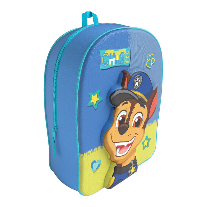 Carti si Birotica - Rechizite - Rucsacuri si genti scolare - Ghiozdan copii Paw Patrol Chase, design 3D, 30 x 24 x 10 cm 30 x 24 x 10 cm Albastru - Infinity.ro