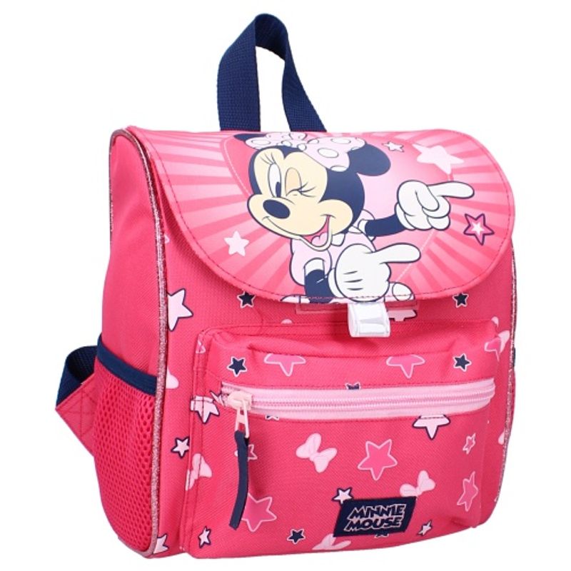 Carti si Birotica - Rechizite - Rucsacuri si genti scolare - Ghiozdan Minnie Mouse School Time, 23 x 20 x 14 cm 23 x 20 x 14 cm Roz - Infinity.ro