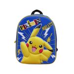 Carti si Birotica - Rechizite - Rucsacuri si genti scolare - Ghiozdan gradinita Pokemon Pikachu 3D, 30 x 24 x 10 cm Multicolor 30 x 24 x 10 cm - Infinity.ro