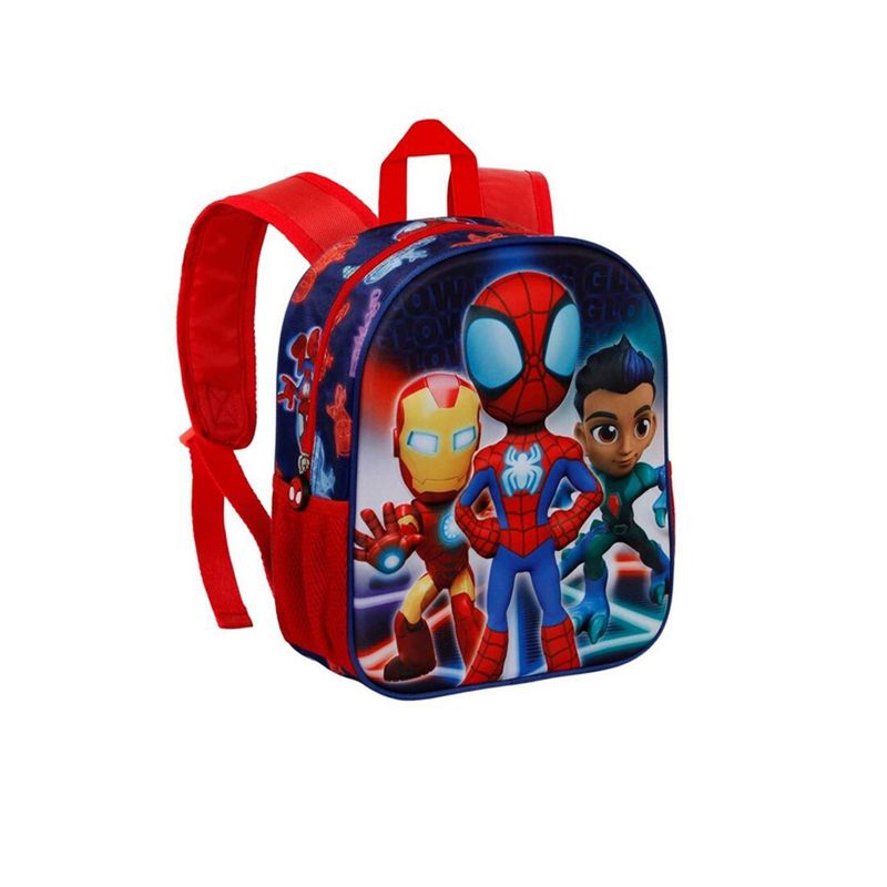 Carti si Birotica - Rechizite - Rucsacuri si genti scolare - Ghiozdan gradinita Spiderman Glow 3D, 31 x 26 x 11 cm 31 x 26 x 11 cm Multicolor - Infinity.ro