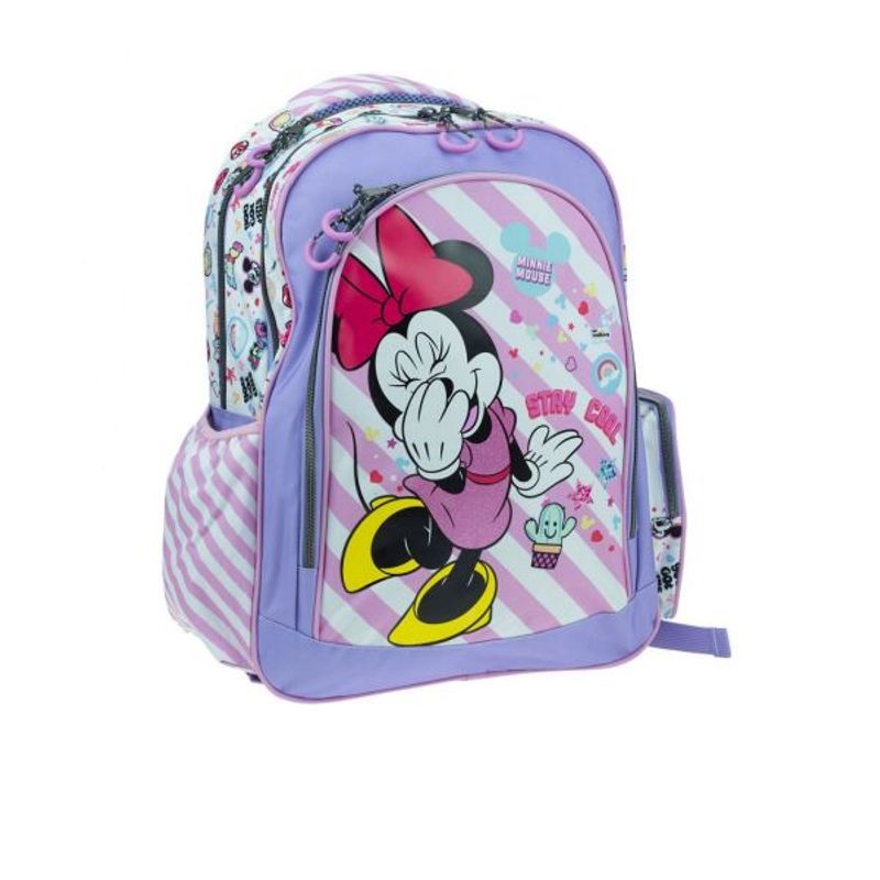 Carti si Birotica - Rechizite - Rucsacuri si genti scolare - Ghiozdan Minnie Mouse Stay Cool, 46 x 35 x 20 cm Roz 46 x 35 x 20 cm - Infinity.ro