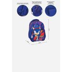 Carti si Birotica - Rechizite - Rucsacuri si genti scolare - Ghiozdan Sonic Prime 42 x 32 x 15 cm Albastru 42 x 32 x 15 cm - Infinity.ro