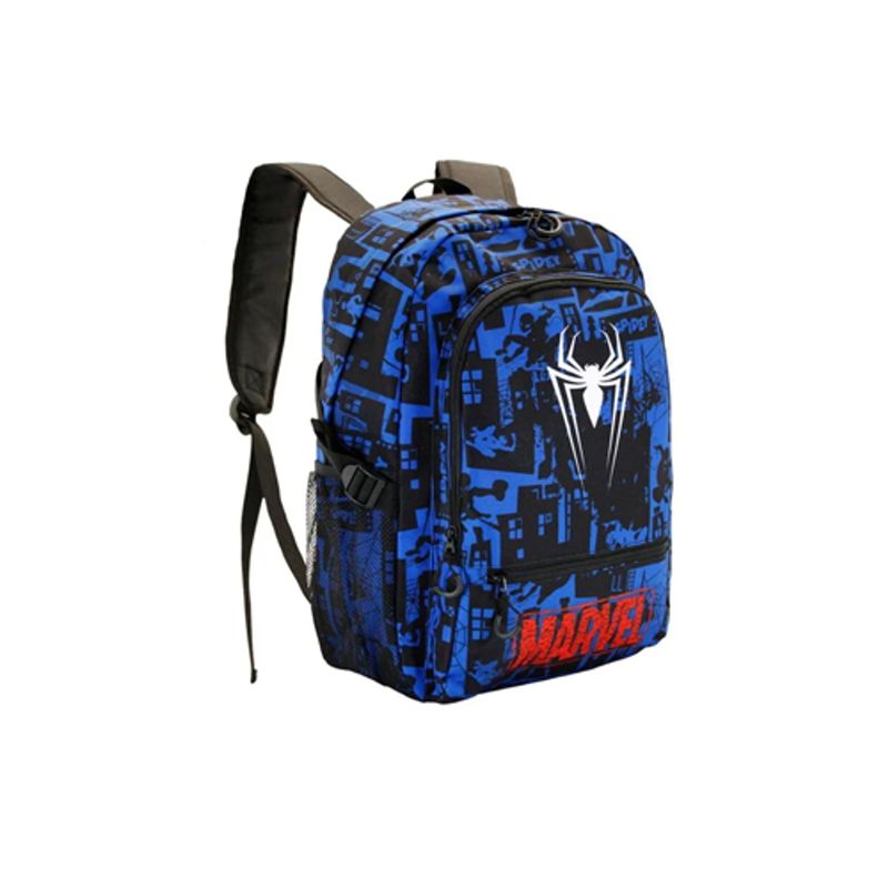 Carti si Birotica - Rechizite - Rucsacuri si genti scolare - Ghiozdan Spiderman Sky, 44 x 31 x 18 cm 44 x 31 x 18 cm Albastru - Infinity.ro
