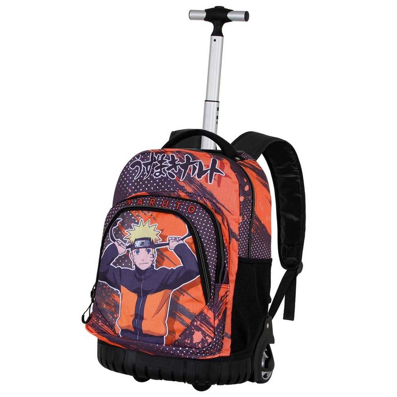 Carti si Birotica - Rechizite - Rucsacuri si genti scolare - Ghiozdan Troler Naruto Hachimaki, 47 x 32 x 27 cm Multicolor 47 x 32 x 27 cm - Infinity.ro