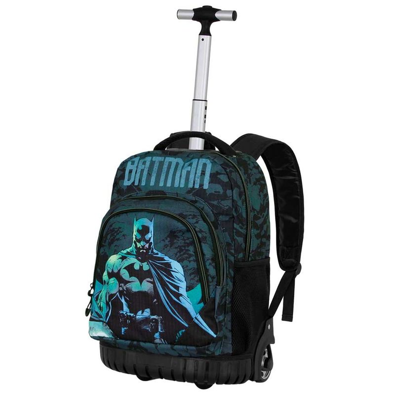 Carti si Birotica - Rechizite - Rucsacuri si genti scolare - Ghiozdan Troler Batman Arkham, 47 x 32 x 27 cm Multicolor 47 x 32 x 27 cm - Infinity.ro
