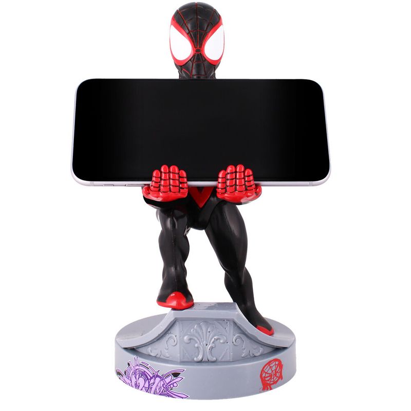 Laptop, Telefoane si Tablete - Telefoane mobile si accesorii - Accesorii Telefoane - Alte accesorii telefoane - Figurina suport incarcare Spiderman Negru/Rosu 24 x 12.5 x 14 cm - Infinity.ro