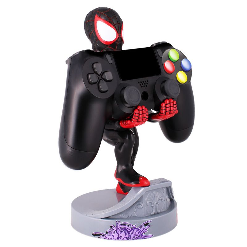 Laptop, Telefoane si Tablete - Telefoane mobile si accesorii - Accesorii Telefoane - Alte accesorii telefoane - Figurina suport incarcare Spiderman Negru/Rosu 24 x 12.5 x 14 cm - Infinity.ro