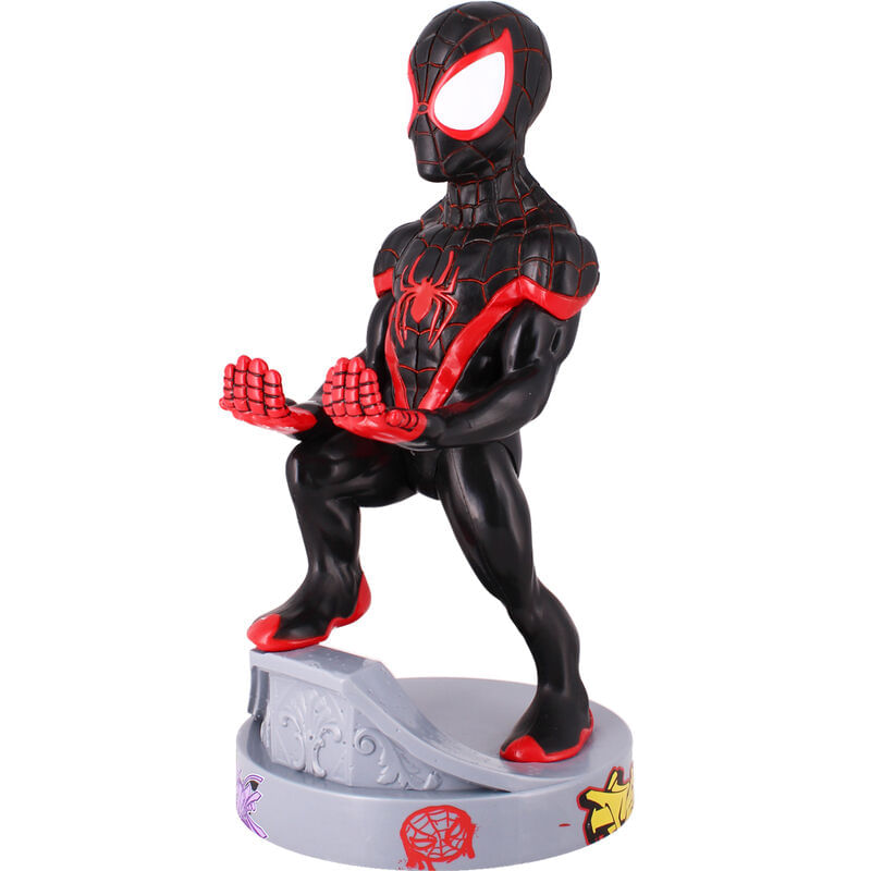 Laptop, Telefoane si Tablete - Telefoane mobile si accesorii - Accesorii Telefoane - Alte accesorii telefoane - Figurina suport incarcare Spiderman Negru/Rosu 24 x 12.5 x 14 cm - Infinity.ro