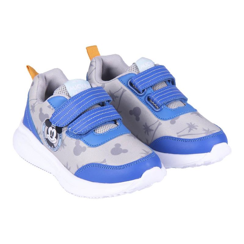 Fashion, accesorii si bijuterii - Copii - Incaltaminte copii - Sneakers si tenisi copii - Pantofi sport Mikey Mouse ,Albastru/Gri, Marime 24 - Infinity.ro