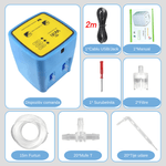 Casa si Gradina - Gradinarit si plante - Instalatii si accesorii pentru irigatii - Accesorii irigare - Kit de irigat la radacina plantelor, Florilor, WIFI, 20 Ghivece, 2 Pompe, Programator irigare, Aplicatie Smart Life - Infinity.ro