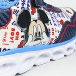Fashion, accesorii si bijuterii - Copii - Incaltaminte copii - Pantofi copii - Pantofi sport cu luminite Mickey Mouse, model 2300004625, Marime 23 EU Multicolor - Infinity.ro