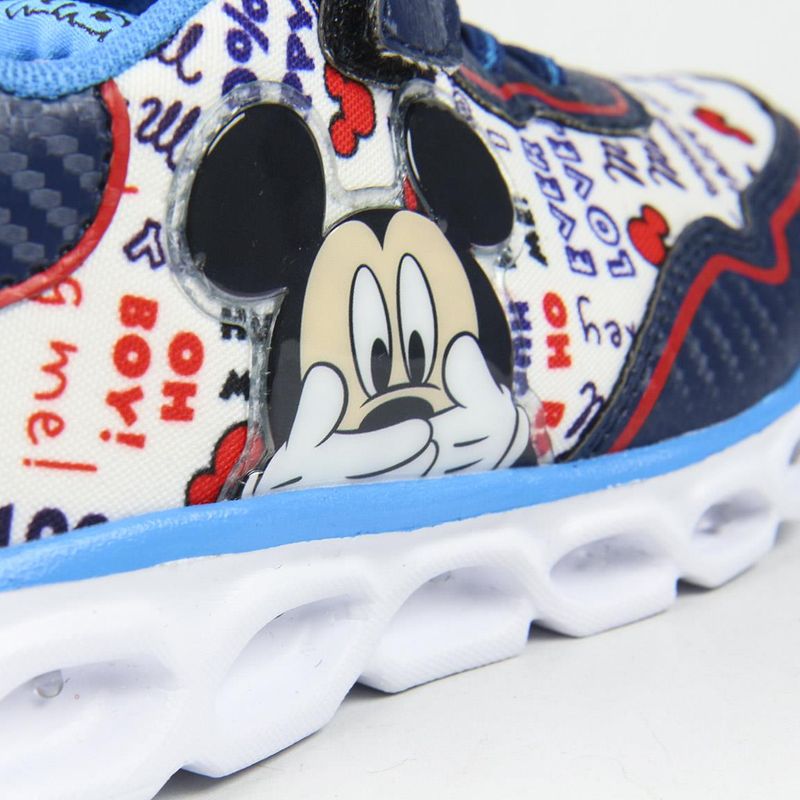 Fashion, accesorii si bijuterii - Copii - Incaltaminte copii - Pantofi copii - Pantofi sport cu luminite Mickey Mouse, model 2300004625, Marime 23 EU Multicolor - Infinity.ro