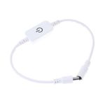 TV, Audio-Video si Foto - Accesorii TV si audio - Cabluri si adaptoare audio - Intrerupator TOUCH atingere 12V/3A montaj pe fir mufa mama / tata CB 5.5x2.1 mm - Infinity.ro