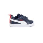 Fashion, accesorii si bijuterii - Copii - Incaltaminte copii - Sneakers si tenisi copii - Pantofi sport puma Courtflex V2 V Inf 371544 27 EU Bleumarin - Infinity.ro