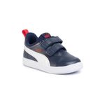 Fashion, accesorii si bijuterii - Copii - Incaltaminte copii - Sneakers si tenisi copii - Pantofi sport puma Courtflex V2 V Inf 371544 27 EU Bleumarin - Infinity.ro