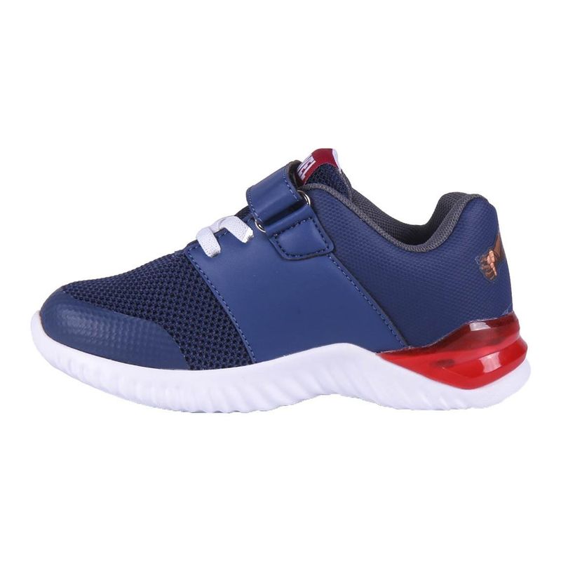 Fashion, accesorii si bijuterii - Copii - Incaltaminte copii - Pantofi copii - Pantofi sport cu luminite Capitan America, model 2300004696, Marime 34 EU, Albastru - Infinity.ro