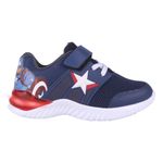 Fashion, accesorii si bijuterii - Copii - Incaltaminte copii - Pantofi copii - Pantofi sport cu luminite Capitan America, model 2300004696, Marime 34 EU, Albastru - Infinity.ro