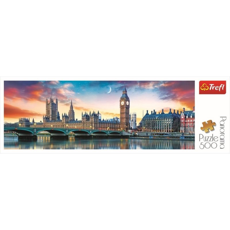 Jucarii, Copii si Bebe - Jucarii si jocuri - Jocuri si puzzle - Puzzle - Puzzle trefl 500 panorama big ben - Infinity.ro