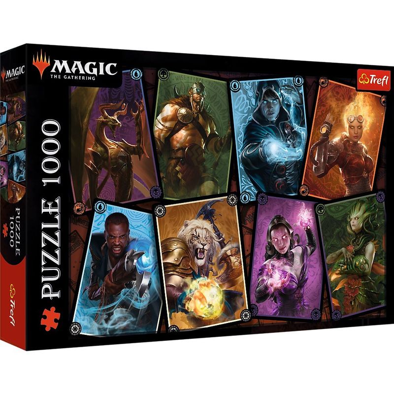 Jucarii, Copii si Bebe - Jucarii si jocuri - Jocuri si puzzle - Puzzle - Puzzle trefl 1000 the gathering magia - Infinity.ro