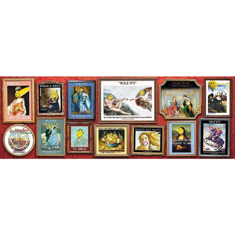 Jucarii, Copii si Bebe - Jucarii si jocuri - Jocuri si puzzle - Puzzle - Puzzle trefl 1000 panorama lumea smiley - Infinity.ro