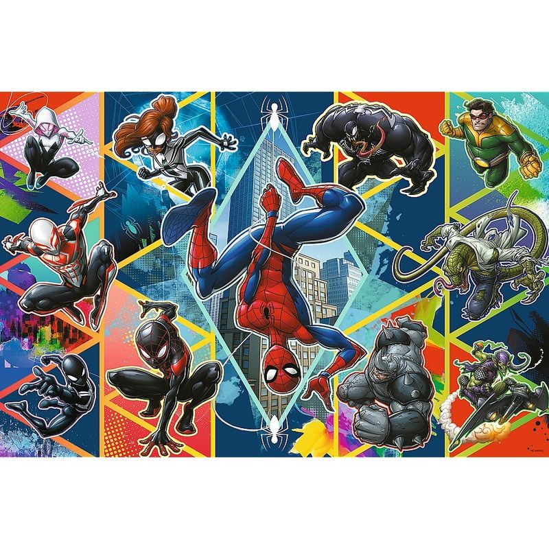 Jucarii, Copii si Bebe - Jucarii si jocuri - Jocuri si puzzle - Puzzle - Puzzle trefl primo super shape xxl 160 spiderman - Infinity.ro