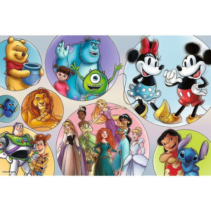 Jucarii, Copii si Bebe - Jucarii si jocuri - Jocuri si puzzle - Puzzle - Puzzle trefl primo super shape xxl 160 disney 100 lumea disney - Infinity.ro
