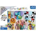 Jucarii, Copii si Bebe - Jucarii si jocuri - Jocuri si puzzle - Puzzle - Puzzle trefl primo super shape xxl 160 disney 100 lumea disney - Infinity.ro