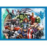 Jucarii, Copii si Bebe - Jucarii si jocuri - Jocuri si puzzle - Puzzle - Puzzle trefl 4in1 avengers - razbunatorii curajosi - Infinity.ro