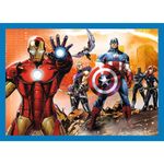 Jucarii, Copii si Bebe - Jucarii si jocuri - Jocuri si puzzle - Puzzle - Puzzle trefl 4in1 avengers - razbunatorii curajosi - Infinity.ro