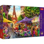 Jucarii, Copii si Bebe - Jucarii si jocuri - Jocuri si puzzle - Puzzle - Puzzle trefl 1000 premium plus tea time piata de flori - Infinity.ro