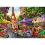 Jucarii, Copii si Bebe - Jucarii si jocuri - Jocuri si puzzle - Puzzle - Puzzle trefl 1000 premium plus tea time piata de flori - Infinity.ro