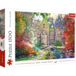 Jucarii, Copii si Bebe - Jucarii si jocuri - Jocuri si puzzle - Puzzle - Puzzle trefl 1500 conac de toamna - Infinity.ro