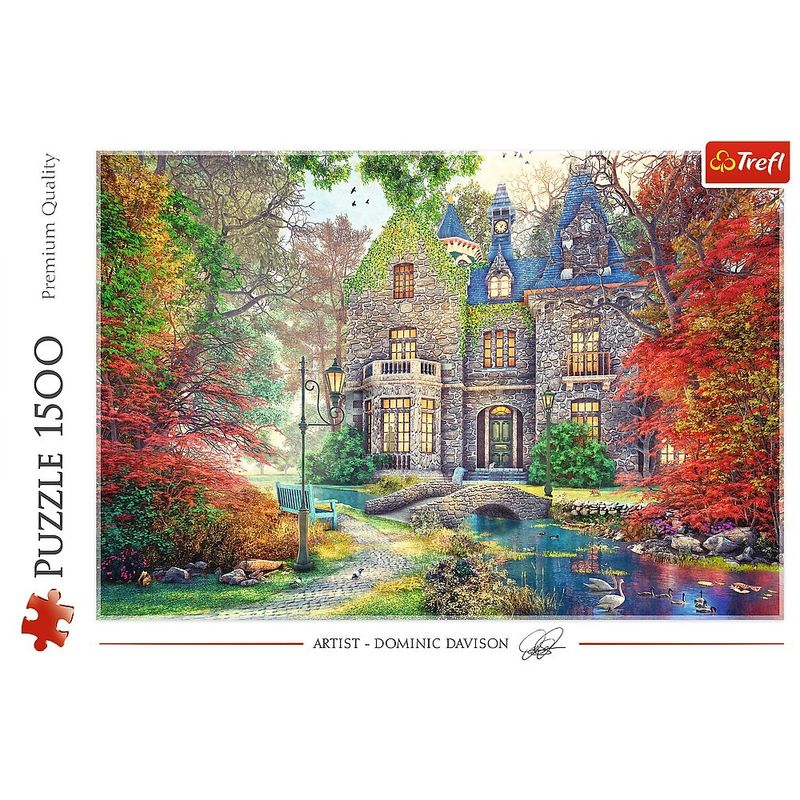 Jucarii, Copii si Bebe - Jucarii si jocuri - Jocuri si puzzle - Puzzle - Puzzle trefl 1500 conac de toamna - Infinity.ro