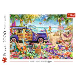 Puzzle trefl 2000 vacanta tropicala