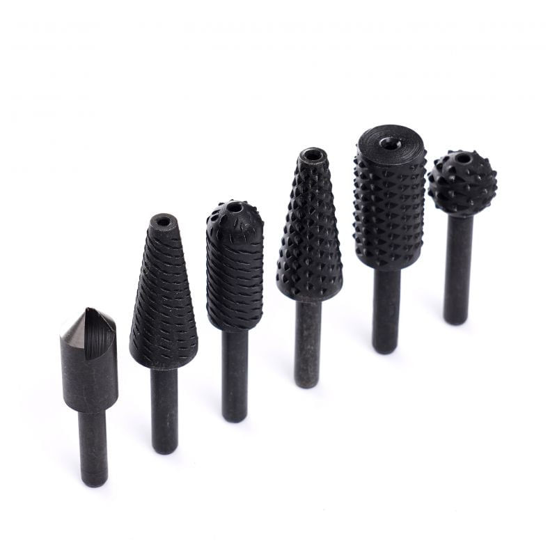 Casa si Gradina - Constructii - Scule electrice si accesorii - Seturi si accesorii pentru gaurit si insurubat - Set de freze pentru metal si lemn 6 elem KD11214 - Infinity.ro