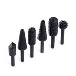 Casa si Gradina - Constructii - Scule electrice si accesorii - Seturi si accesorii pentru gaurit si insurubat - Set de freze 3 pentru metal si 3 pentru lemn N.11214 - Infinity.ro