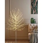 Casa si Gradina - Decoratiuni - Decoratiuni de sezon - Copac Faggio decorativ Craciun cu 900 led uri, 180 cm - Infinity.ro