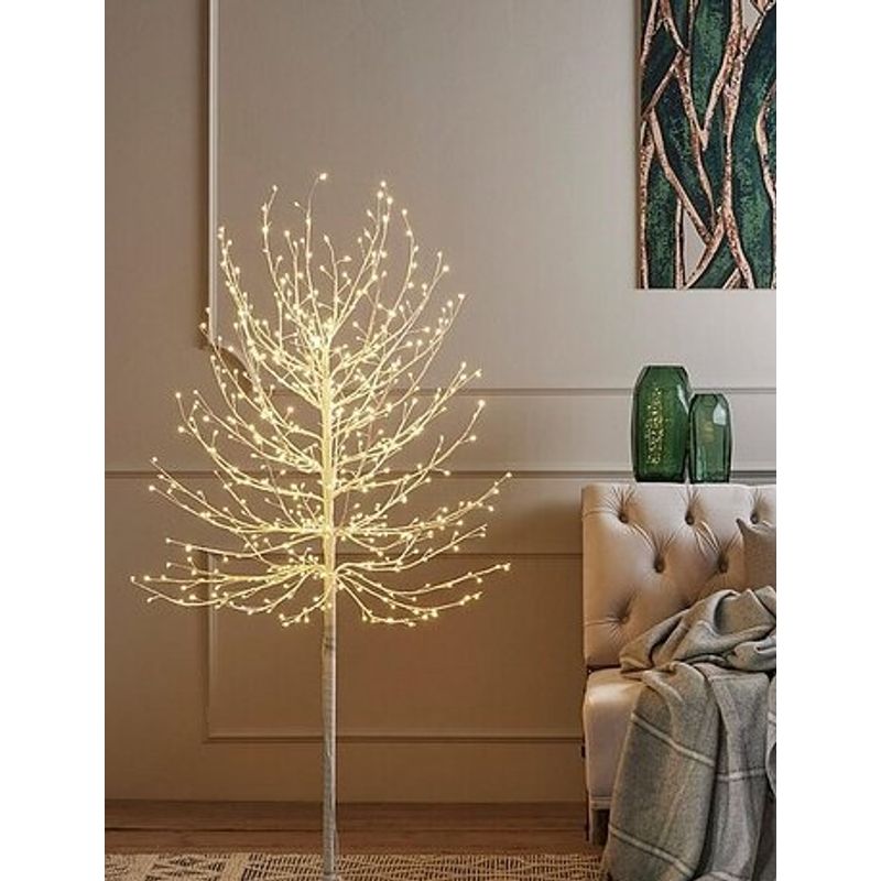 Casa si Gradina - Decoratiuni - Decoratiuni de sezon - Copac Faggio decorativ Craciun cu 900 led uri, 180 cm - Infinity.ro