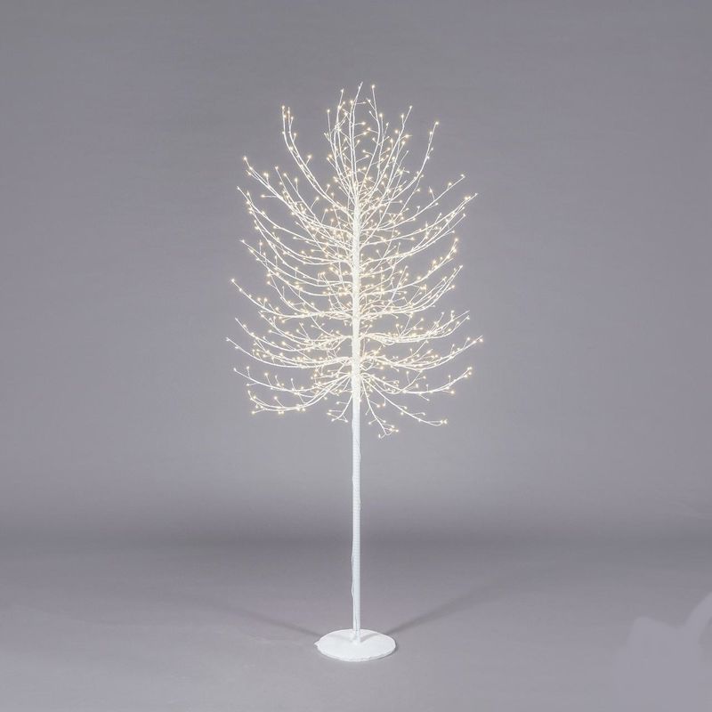 Casa si Gradina - Decoratiuni - Decoratiuni de sezon - Copac Faggio decorativ Craciun cu 900 led uri, 180 cm - Infinity.ro