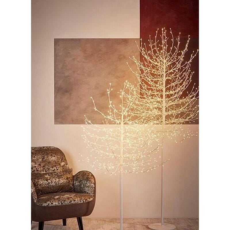 Casa si Gradina - Decoratiuni - Decoratiuni de sezon - Copac Faggio decorativ Craciun cu 900 led uri, 180 cm - Infinity.ro
