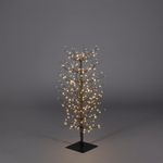 Casa si Gradina - Decoratiuni - Decoratiuni de sezon - Copac Faggio Base Black decorativ Craciun cu 320 led uri, 90 cm - Infinity.ro