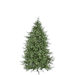 Casa si Gradina - Decoratiuni - Decoratiuni de sezon - Brad artificial Pino Luxury cu lumini, ace 3D, 210 cm, 4000 LED uri, PE, verde - Infinity.ro